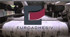 Desktop Screenshot of euroadhesiv.com